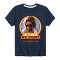 thumbnail image 1 of The Big Lebowski - In Dude We Trust - Toddler & Youth Short Sleeve T-Shirt, 1 of 4