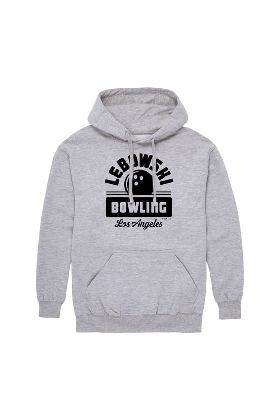 - Lebowski Bowling Los Angeles - Men's Pullover Hooded Fleece Sweatshirt