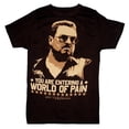 thumbnail image 1 of The Big Lebowski Mens T-Shirt World Of Pain Ripple Junction The Dude, 1 of 2