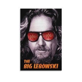 The Big Lebowski Movie Poster (46) Picture Print Canvas Poster Wall Paint Art Posters Decor Modern Home Artworks Gift 12x18inch(30x45cm)
