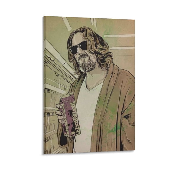 The Big Lebowski Movie Poster (63) Canvas Wall Art Poster Decorative Bedroom Modern Home Print Picture Artworks Posters 16x24inch(40x60cm)