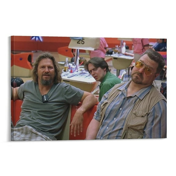 The Big Lebowski Movie Poster (67) Posters Art Print Wall Photo Paint Poster Hanging Picture Family Bedroom Decor Gift 12x18inch(30x45cm)
