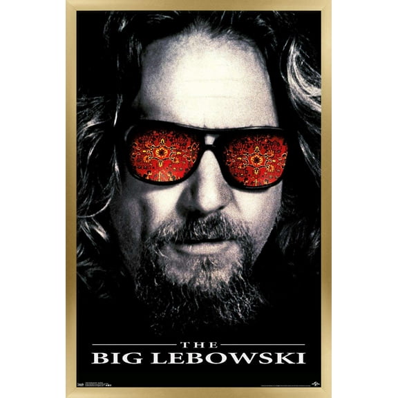 The Big Lebowski - One Sheet Wall Poster, 22.375" x 34", Framed