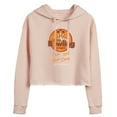 thumbnail image 1 of The Big Lebowski - Southern California Bowling League - Juniors Cropped Pullover Hoodie, 1 of 5