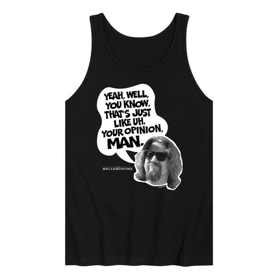 The Big Lebowski - That's Just Like Uh, Your Opinion - Men's Jersey Tank Top