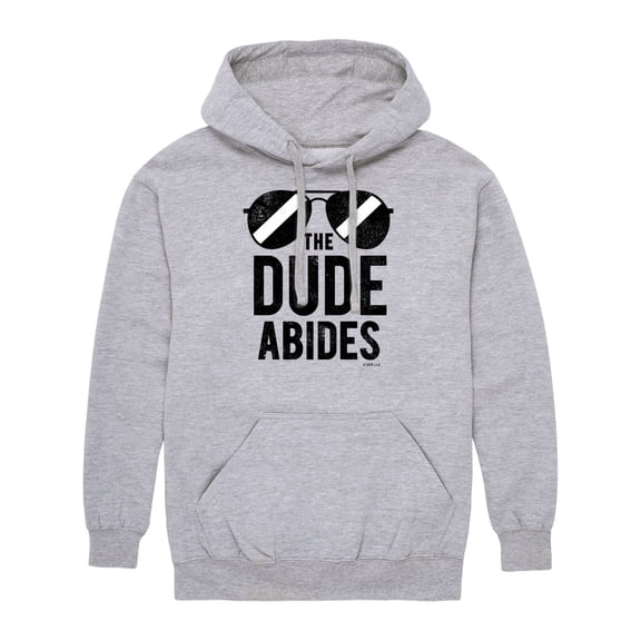 The Big Lebowski - The Dude Abides - Men's Pullover Hooded Fleece Sweatshirt