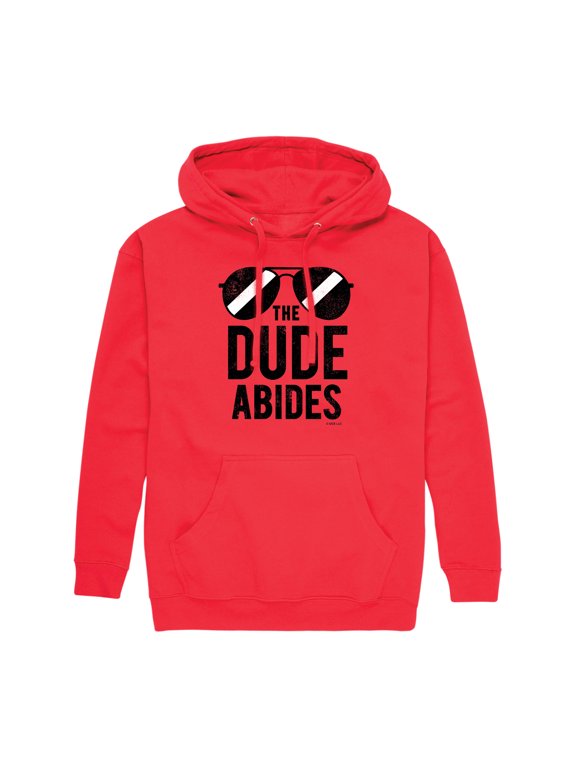 - The Dude Abides Men's Graphic Fleece Pullover Hoodie