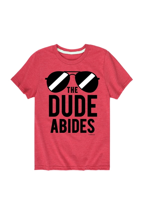 - The Dude Abides - Toddler & Youth Short Sleeve Graphic T-Shirt