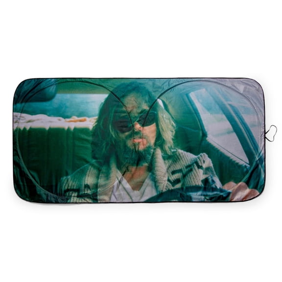 The Big Lebowski The Dude Driving Sunshade for Car Windshield | 64 x 32 Inches