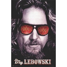 The Big Lebowski The Dude Laminated Movie Poster - 24.5" x 36.5"