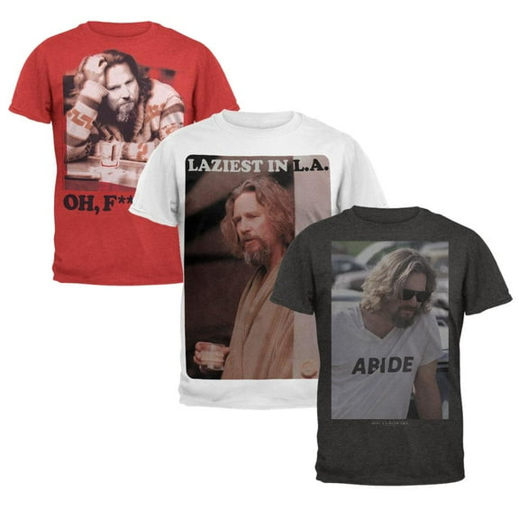 The Big Lebowski- The Dudes Picks 3 Piece T-Shirt Combo