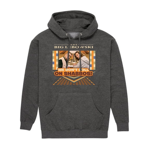 The Big Lebowski - We Don't Roll On Shabbos! - Men's Pullover Hooded Fleece Sweatshirt