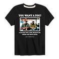 thumbnail image 1 of The Big Lebowski - You Want A Toe - Toddler & Youth Short Sleeve T-Shirt, 1 of 4