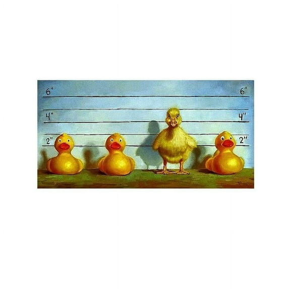 The Big Lineup by Lucia Heffernan Premium Gallery-Wrapped Canvas Giclee Art - 16 x 32 x 1.5 in.