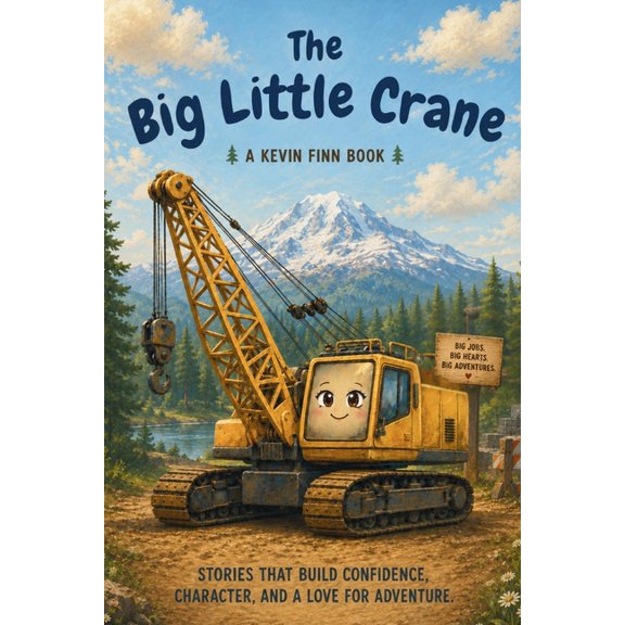 The Book Lady Press The Big Little Crane: Big-Hearted Construction Adventure About Courage and Teamwork, (Paperback)