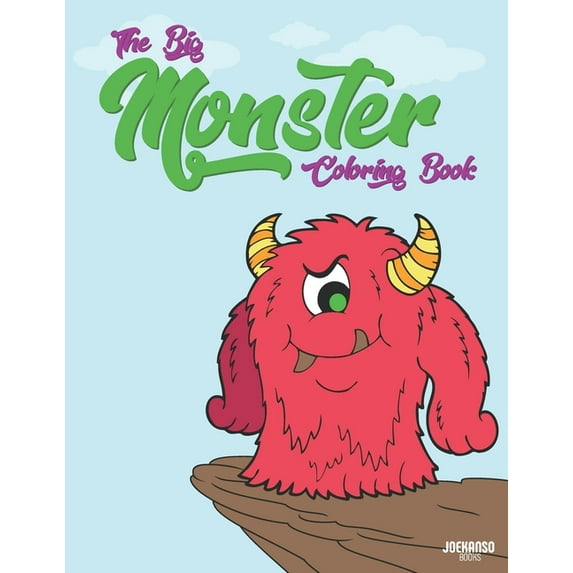 The Big Monster Coloring Book, (Paperback)