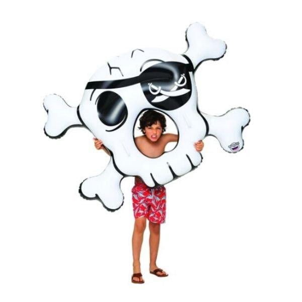 The Big Mouth Kiddo Float Skull and Crossbones Pool Float BMKF-0004 ...