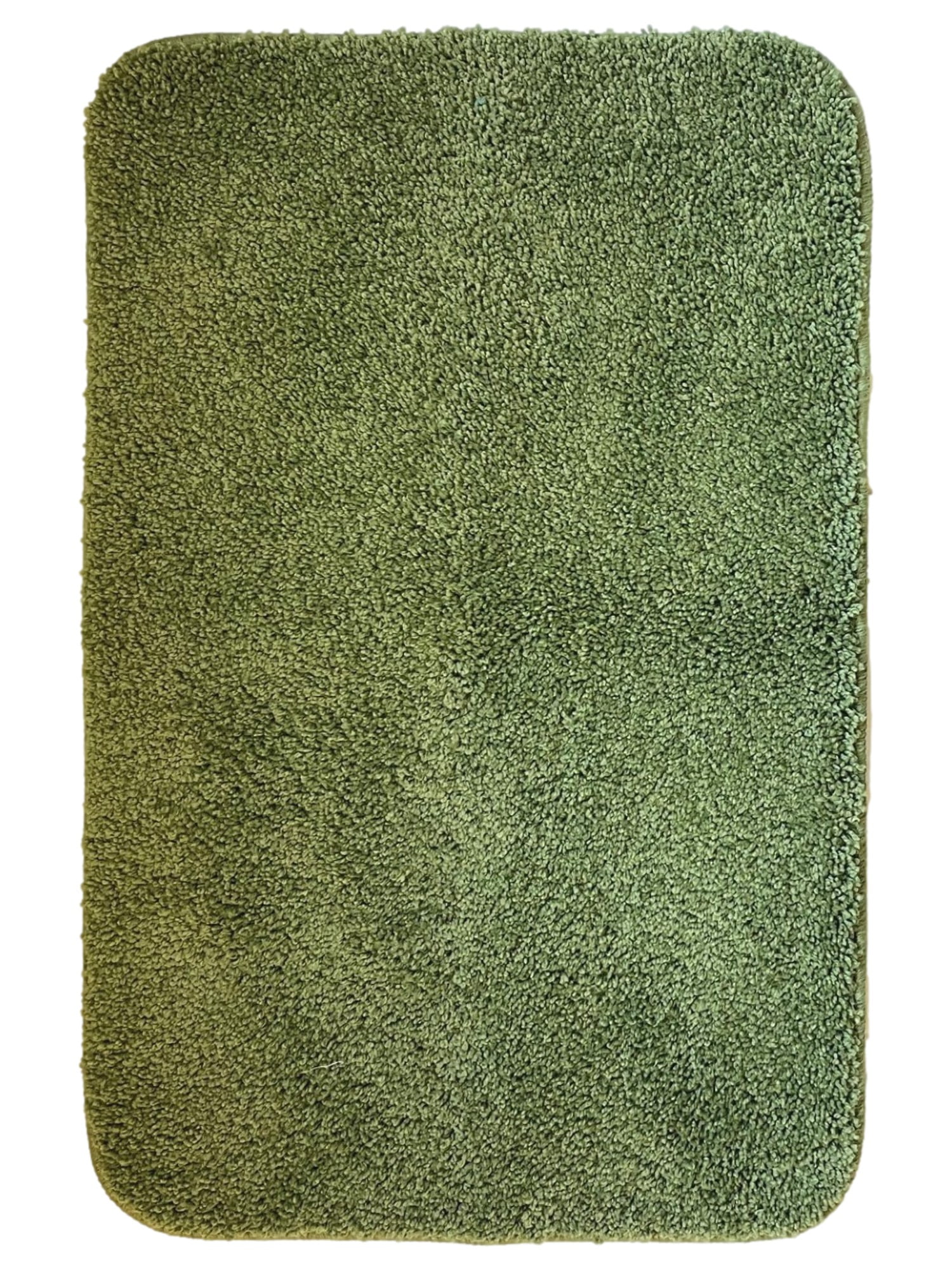 The Big One Everstrand Plush Green Bath Rug 24x38 with Skid Resistant Bath Mat Walmart Business Supplies