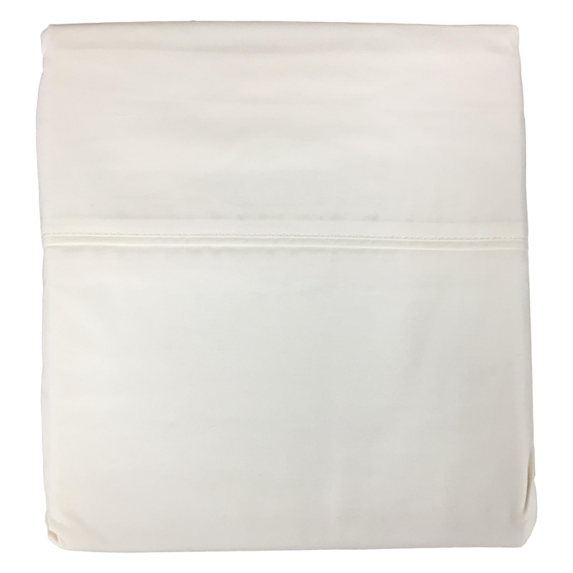 The Big One Ivory Cream Cotton Rich Sheet Set, 275 Thread Full Bed Sheets - image 1 of 2