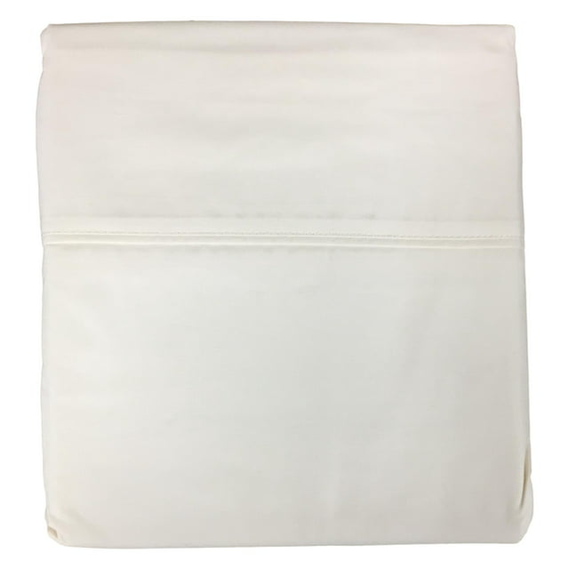 The Big One Ivory Cream Cotton Rich Sheet Set, 275 Thread Full Bed Sheets