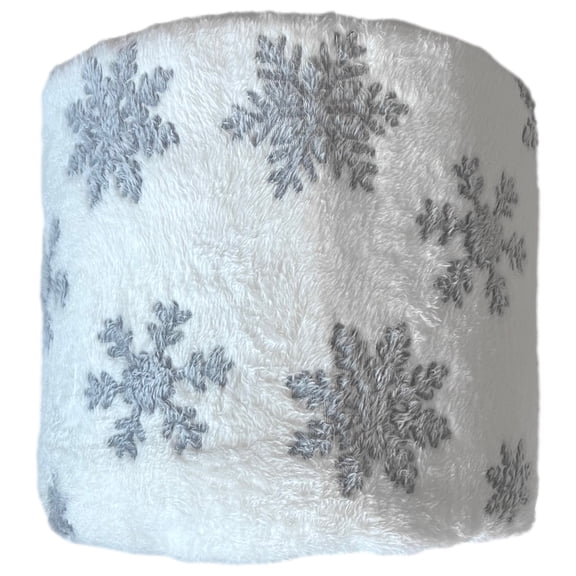 The Big One Oversized Frosted Snowflake Microplush Throw Blanket, 5ft x 6ft