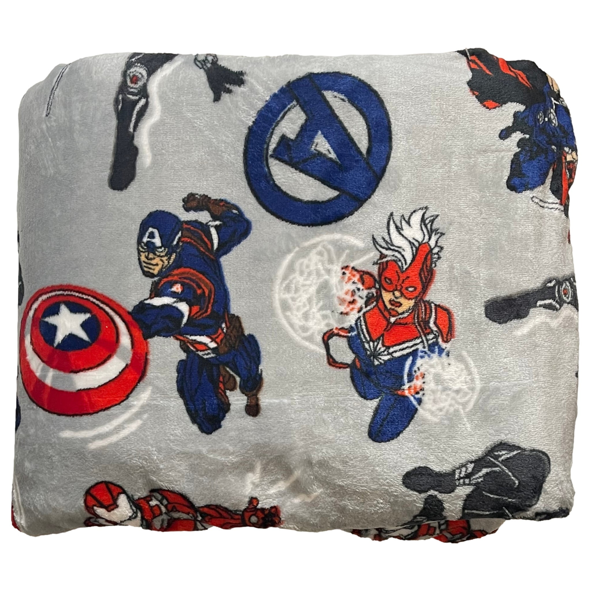 The Big One Oversized Marvel Characters Plush Avengers Throw Blanket 5 x 6