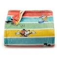 thumbnail image 1 of The Big One Oversized Plush Striped Mickey Mouse & Friends Throw Blanket, 5'x6', 1 of 7
