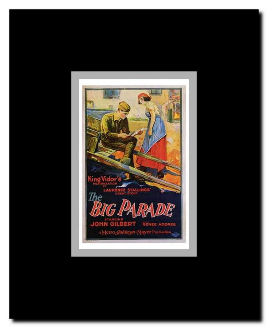 The Big Parade Framed Movie Poster