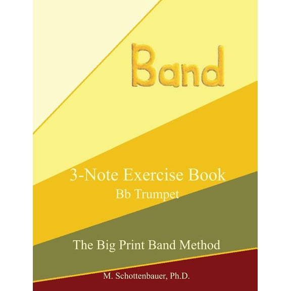 3-Note Exercise Book: Trumpet
