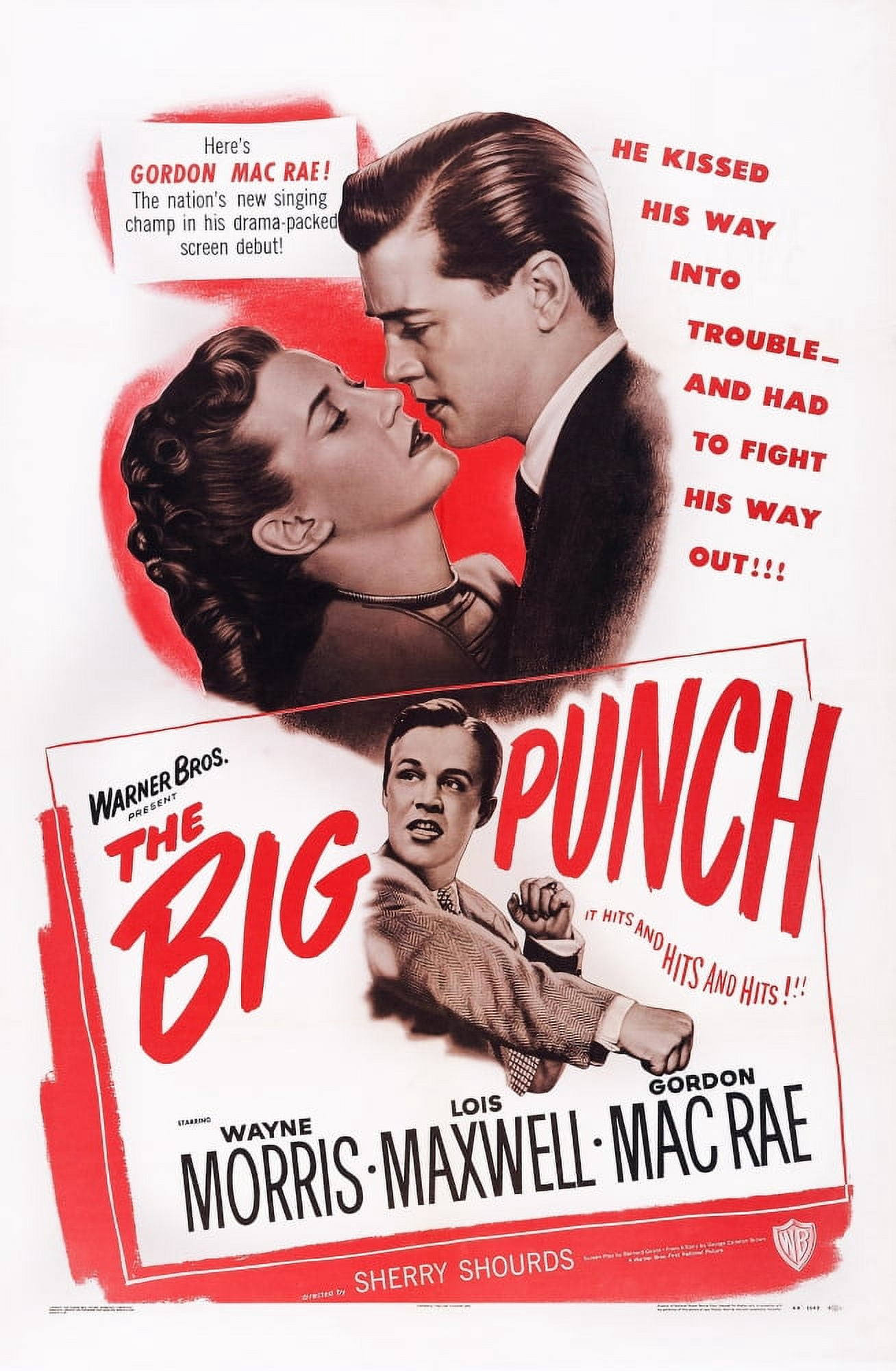 The Big Punch U Canvas Art -  (11 x 17)