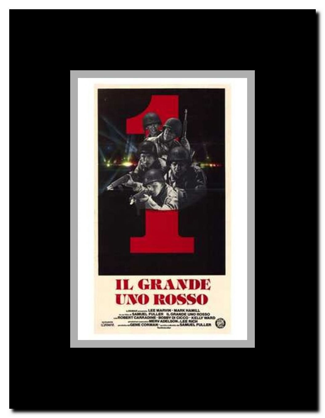 The Big Red One Framed Movie Poster