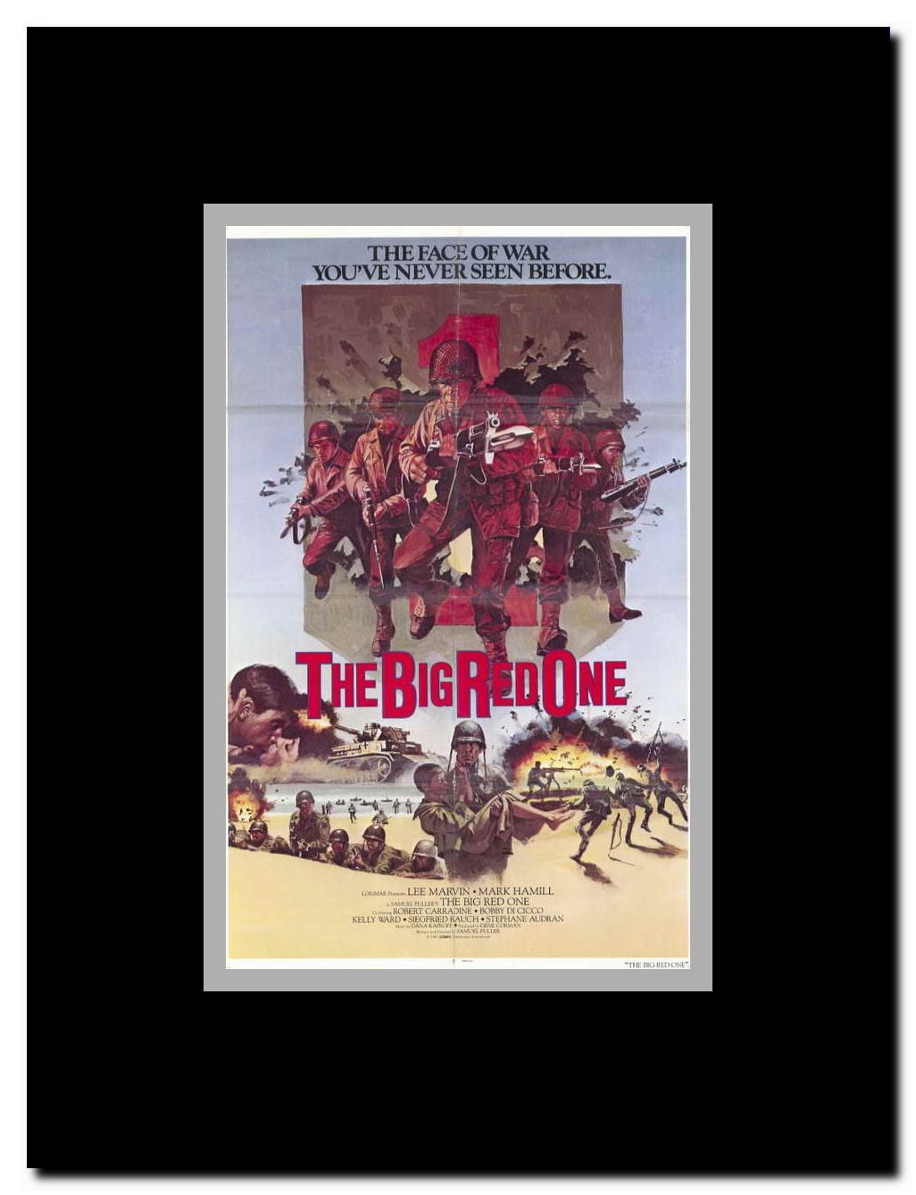 The Big Red One Framed Movie Poster