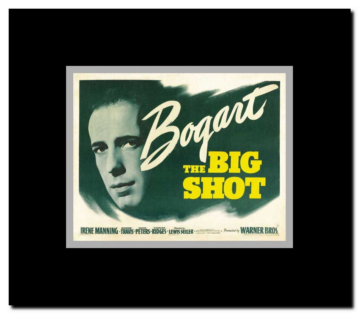 The Big Shot Framed Movie Poster