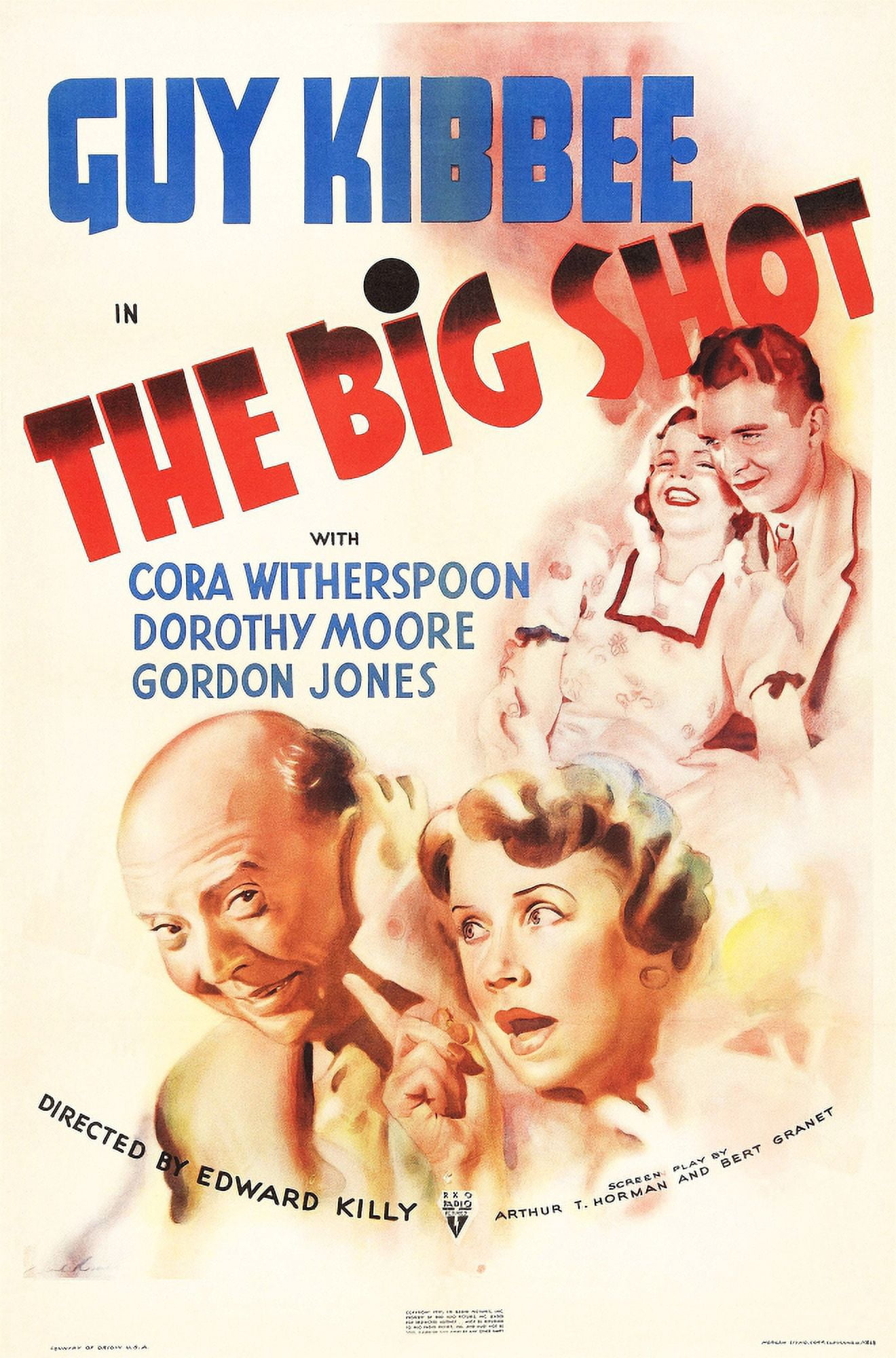 The Big Shot U Canvas Art - (11 x 17)