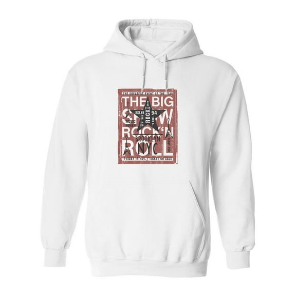The Big Show Hoodie Men -Image by Shutterstock, Male 3X-Large