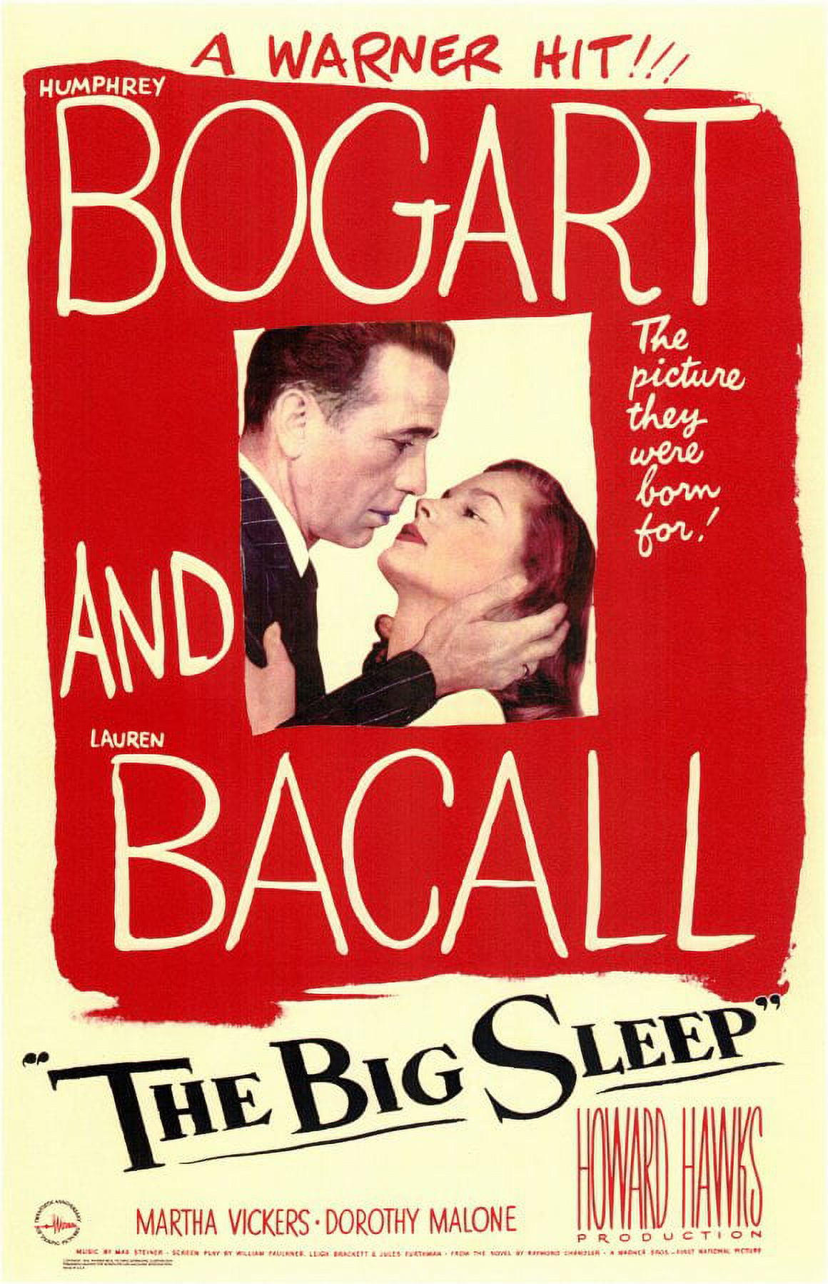 The Big Sleep 1946 11x17 Movie Poster