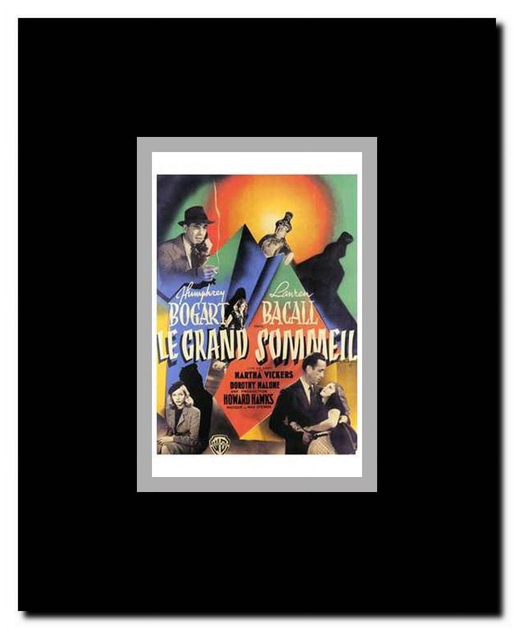 The Big Sleep Framed Movie Poster