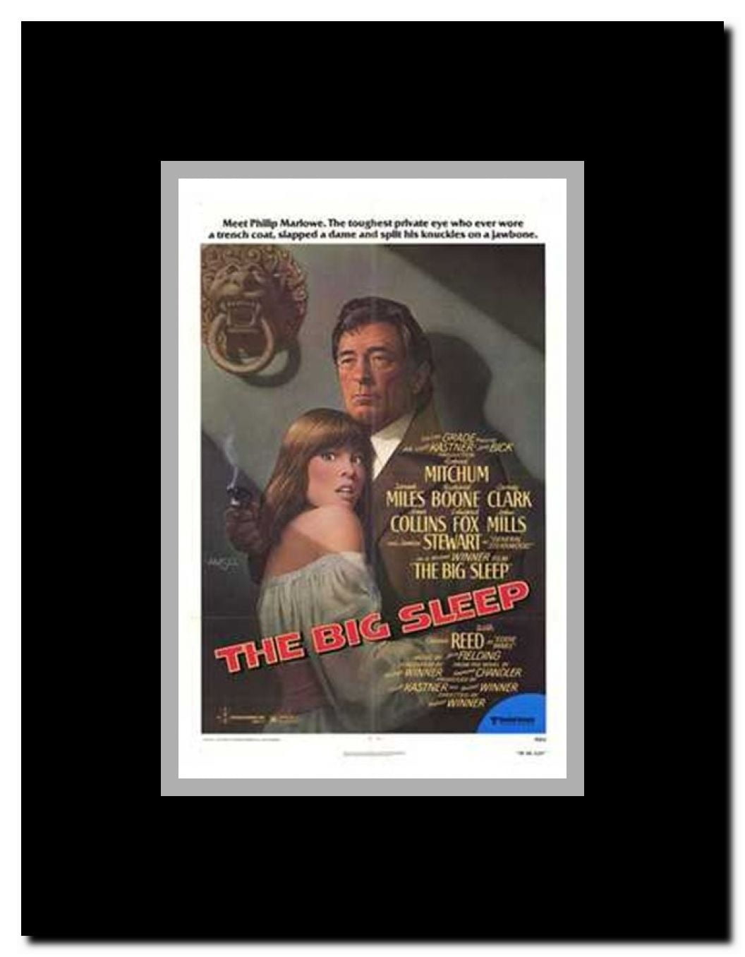 The Big Sleep Framed Movie Poster