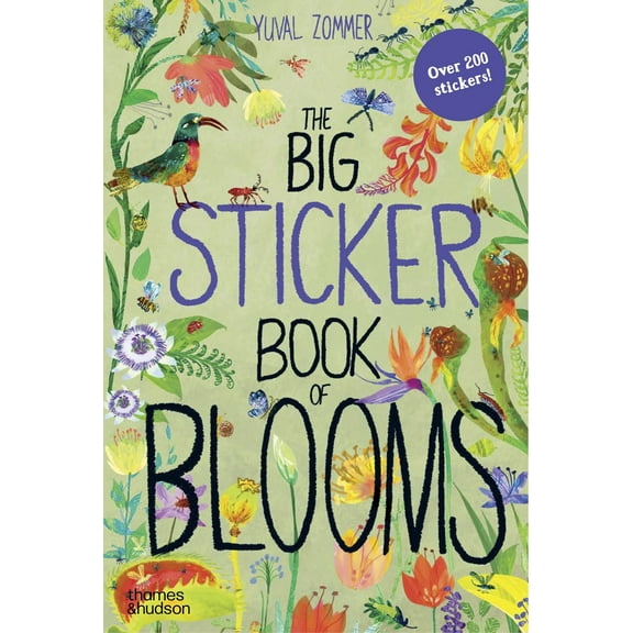 Pre-Owned The Big Sticker Book of Blooms (Paperback) 0500652295 9780500652299