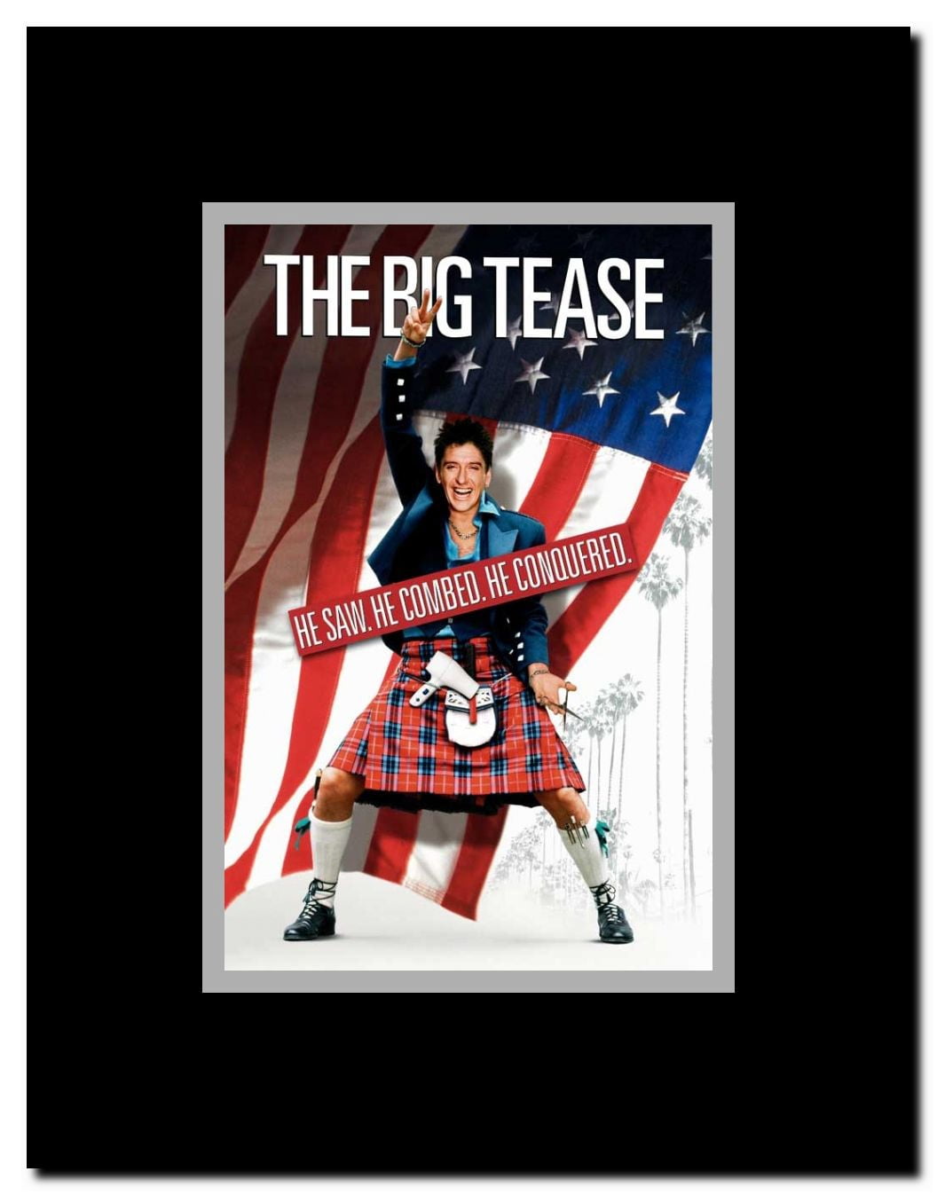 The Big Tease Framed Movie Poster
