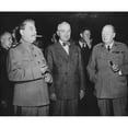 thumbnail image 1 of The 'Big Three' Leaders Of The Allies Fighting Against The Axis Nations Of World War 2. L-R Joseph Stalin History (, 1 of 2