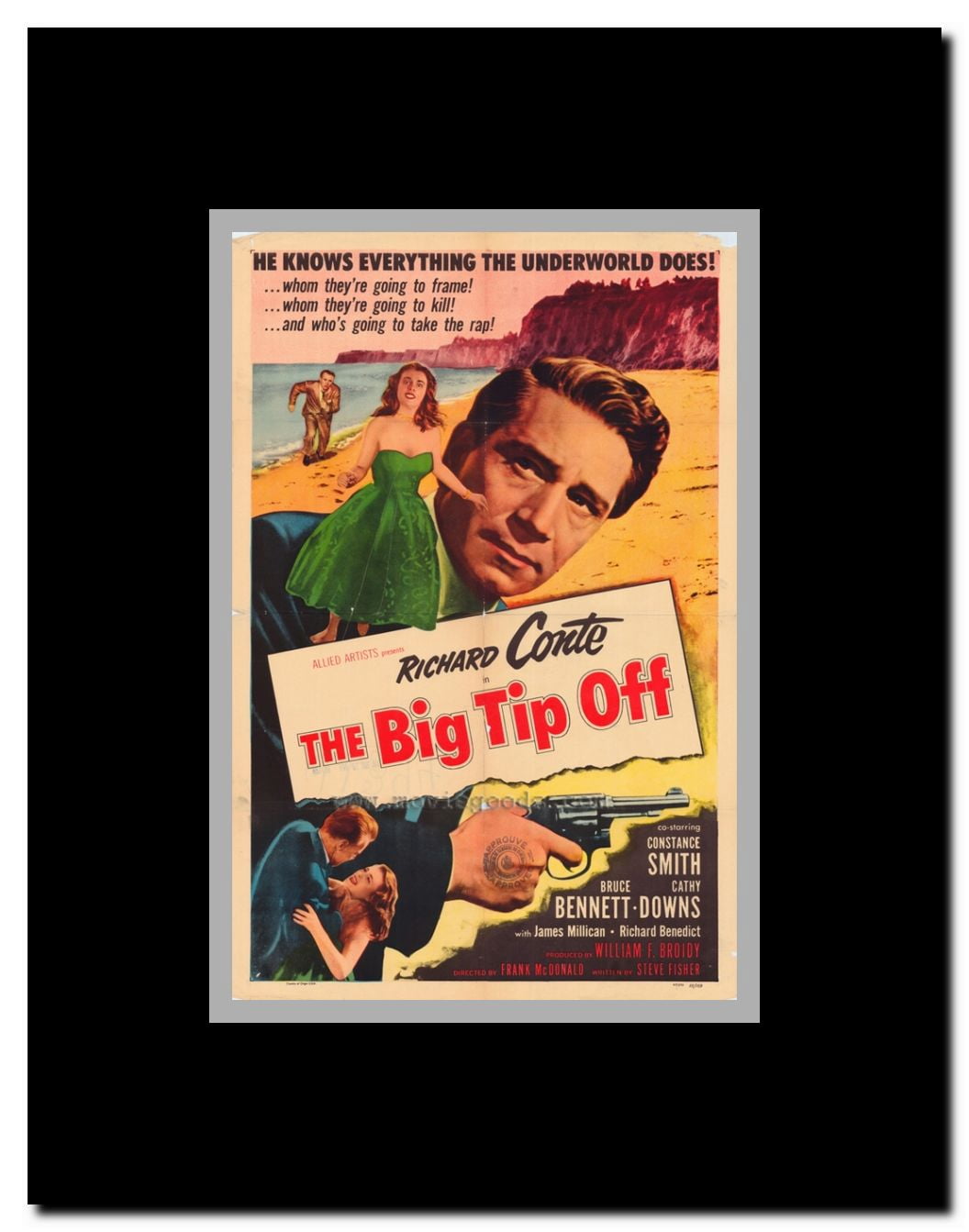 The Big Tip Off Framed Movie Poster