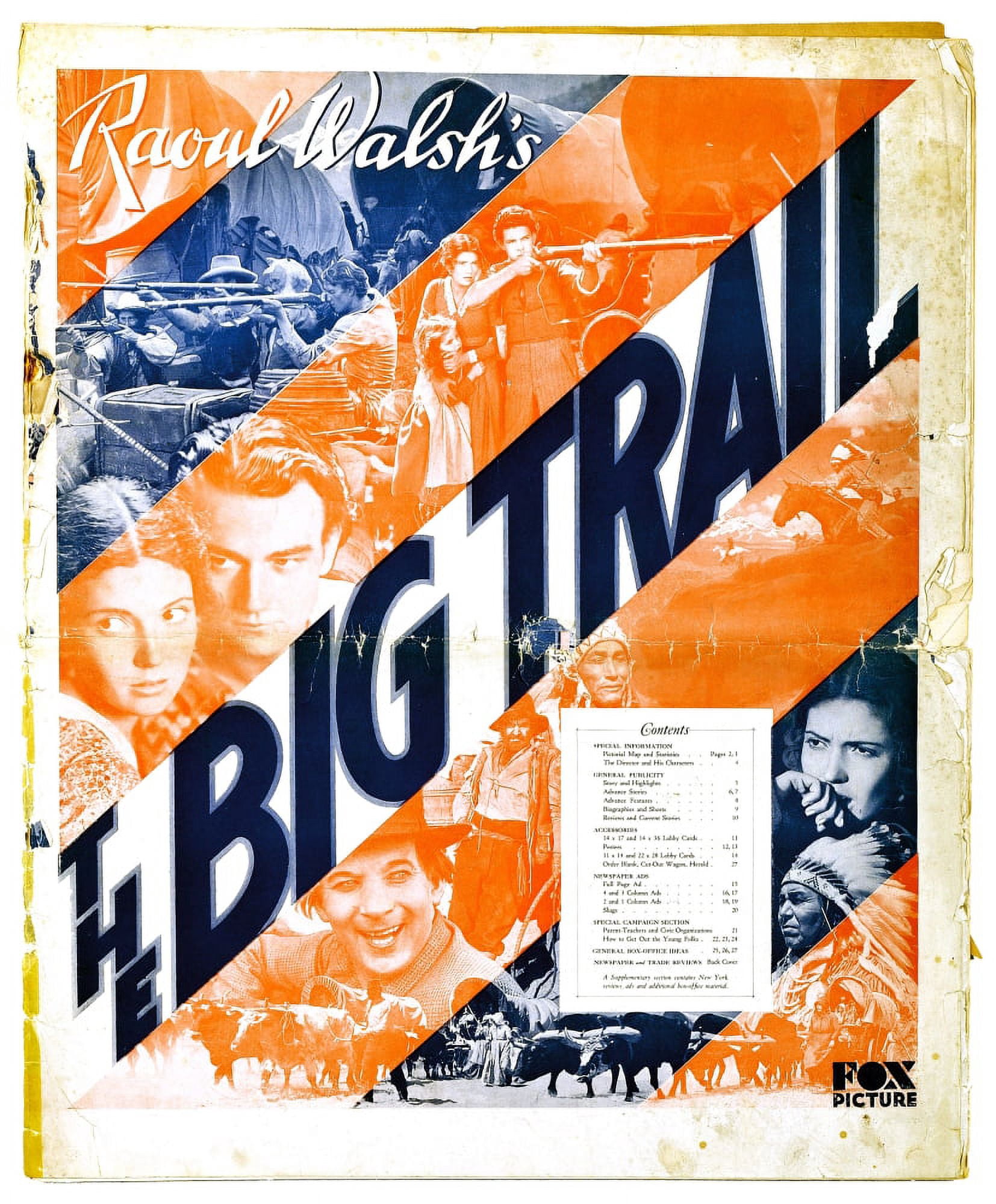 The Big Trail Canvas Art - (24 x 36)