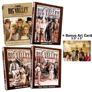 The Big Valley The Complete Series, 4 Count DVD with Bonus Art Card