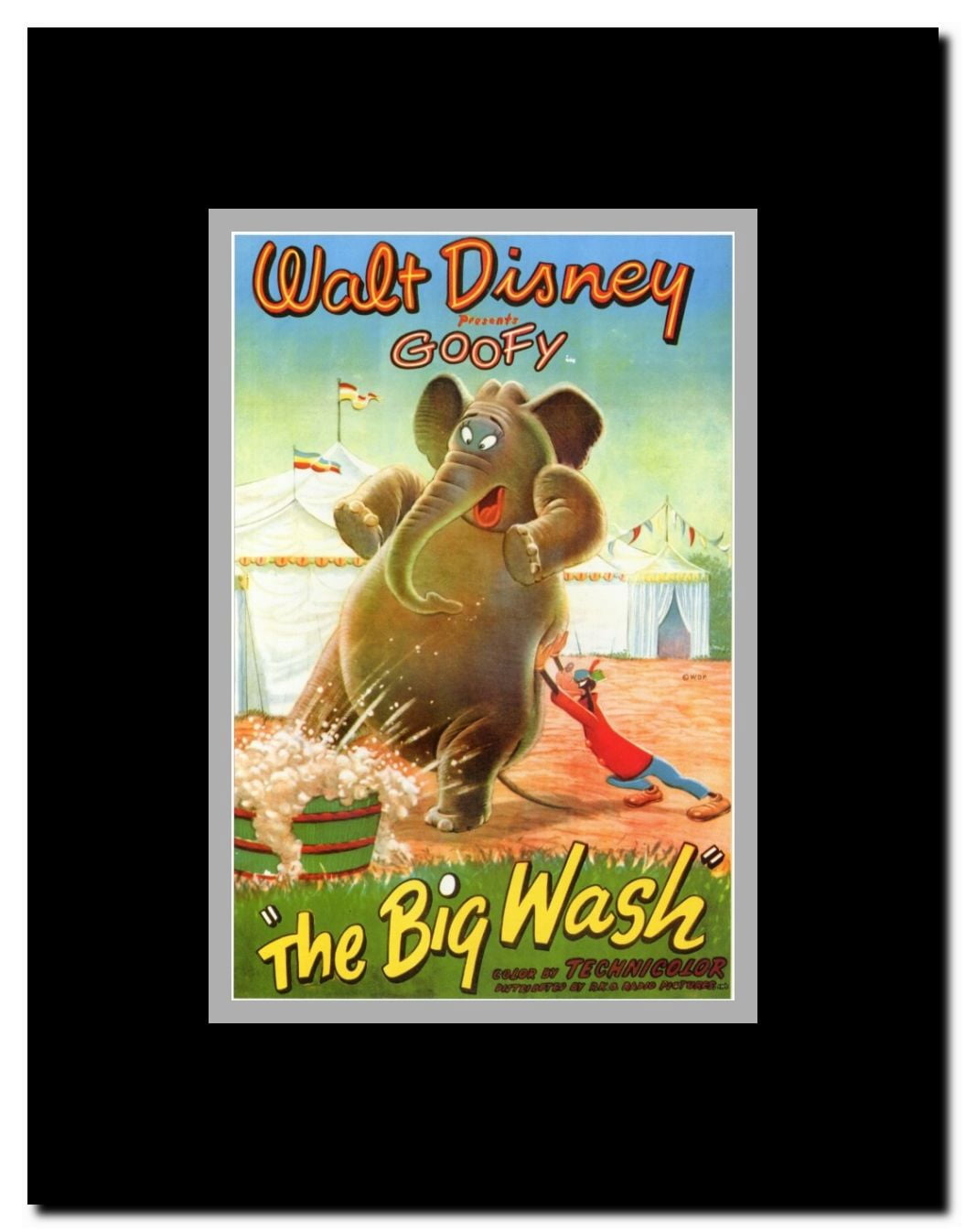 The Big Wash Framed Movie Poster