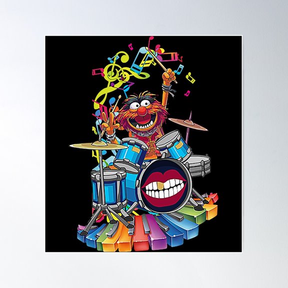 The Biggest Lie In The Muppet Show Poster Wall Art, Modern Wall Decor For Living Room Bedroom, 12x18 UNFRAMED