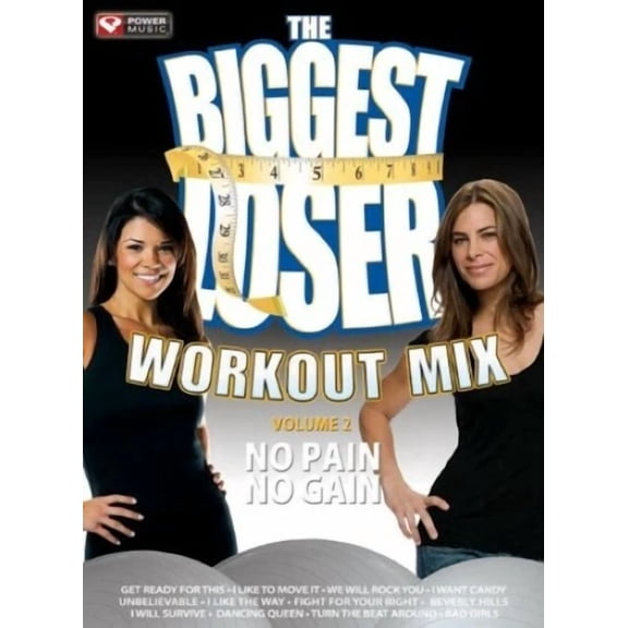 The Biggest Loser Workout Mix Volume 2 No Pain No Gain - Music CD - - 2 - Sold by Sounda