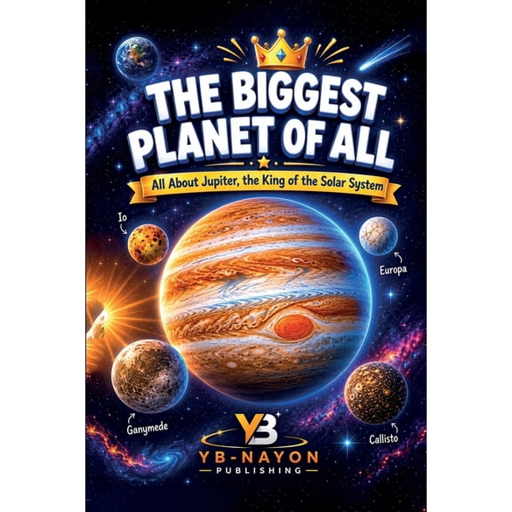 Solar System for Child The Biggest Planet of All: All About Jupiter, the King of the Solar System: A Beginner's Guide to the Great Red Spot, Ga, Book 3, (Paperback)