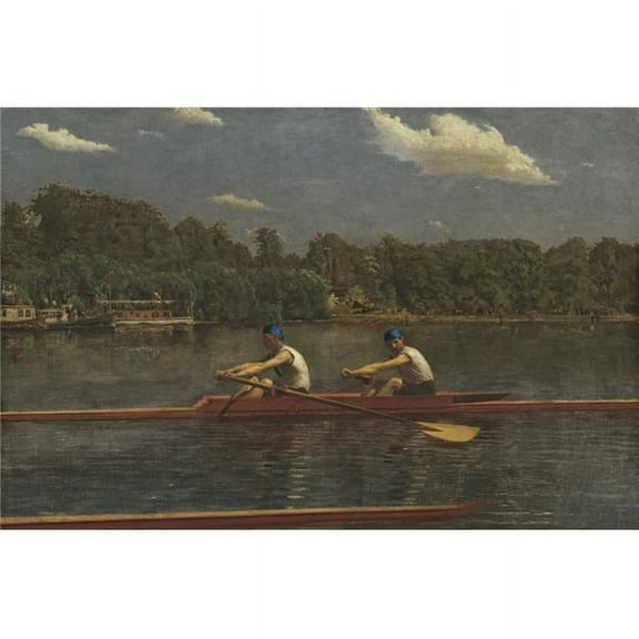 The Biglin Brothers Racing Poster Print - 24 x 18