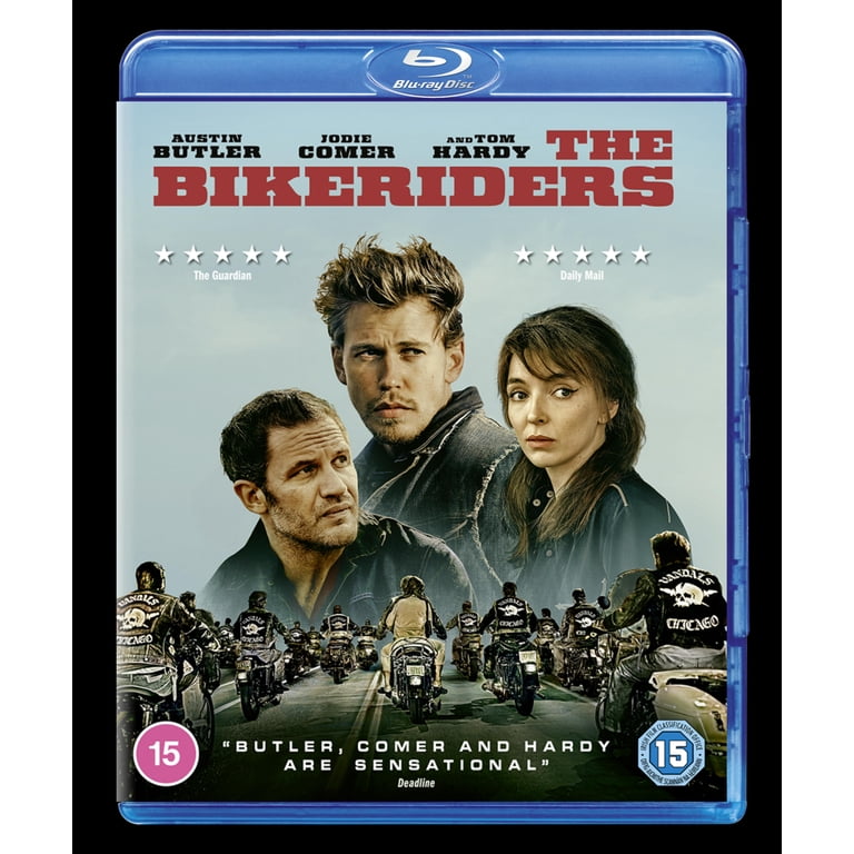 The Bikeriders (Blu-ray) Tom Hardy Michael Shannon Jodie Comer